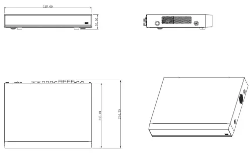 XVR 16ch + xIP 1U